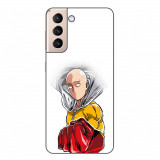 Husa compatibila cu Samsung Galaxy S21+ Plus Silicon Gel Tpu Model One Punch Man Saitama