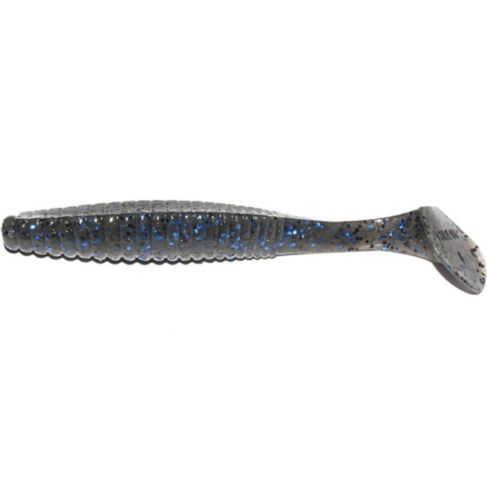 Shad Hide Up Stagger Original 2&quot;, 113 Cinnamon Blue Flake, 5.9cm, 8buc/pac