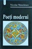 Poeti Moderni - Nicolae Manolescu, Studii literare, Literatura, Editura Aula, Limba Romana, Stare Buna