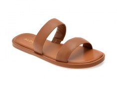 Papuci ALDO maro, KRIOS 251, din piele naturala