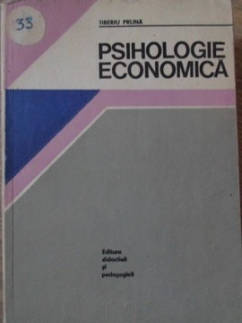 PSIHOLOGIE ECONOMICA-TIBERIU PRUNA-168083 foto