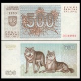 Lituania 1993 - 500 talonas UNC