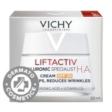 Crema de zi lifting si fermitate SPF 30 pentru toate tipurile de ten Liftactiv Supreme, 50ml, Vichy