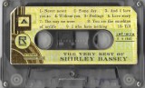 Shirley Bassey - The Very Best Of Shirley Bassey, Caseta audio