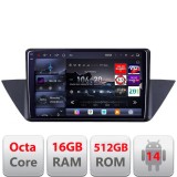 Navigatie BMW X1 E84 2009-2015 Edotec Kit-219 cu Android Radio Bluetooth internet 8 core QLED 2K 16+512GB 360