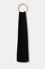 Armani Exchange fular barbati, culoarea negru, modelator, 954650 CC312