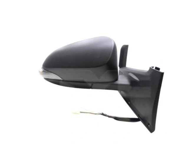 Oglinda exterioara Toyota Yaris, 07.2014-; Yaris, 05.2017- , Dreapta, reglare electrica; grunduit; incalzita; geam convex; cromat; pliere electrica;
