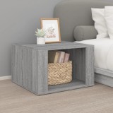 vidaXL Noptieră, gri sonoma, 57x55x36 cm, lemn compozit