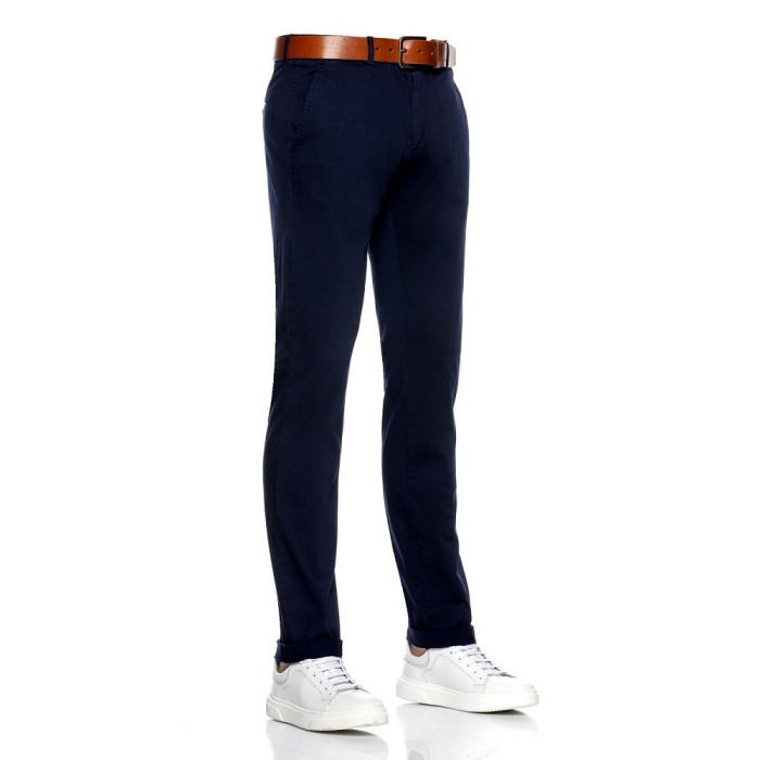 Pantaloni barbati chino bleumarin CH05