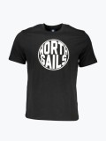 Cumpara ieftin Tricou barbati din bumbac cu imprimeu cu logo si croiala Regular fit negru, S