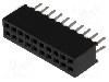 Conector 20 pini, seria {{Serie conector}}, pas pini 1.27mm, CONNFLY - DS1065-03-2*10S8BV