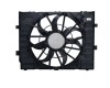 GMV radiator electroventilator Porsche Cayenne (92A), 2010-2017, motor 3.6 V6, 4.8 V8 benzina si 3.0 TDI 600 W; 520 mm, cu modul de control electroni
