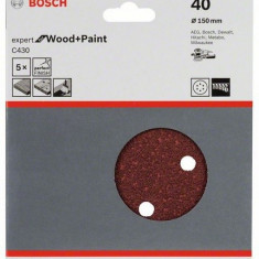 Bosch Set 5buc foi abrazive C430 150mm, 40