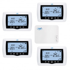 Aproape nou: Termostat inteligent PNI CT440 fara fir, cu WiFi, control 4 zone prin