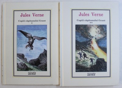 COPIII CAPITANULUI GRANT , VOLUMELE I - II de JULES VERNE , 2010 foto