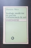 Limbaje moderne &icirc;n poezia rom&acirc;nească de azi - Dumitru Micu