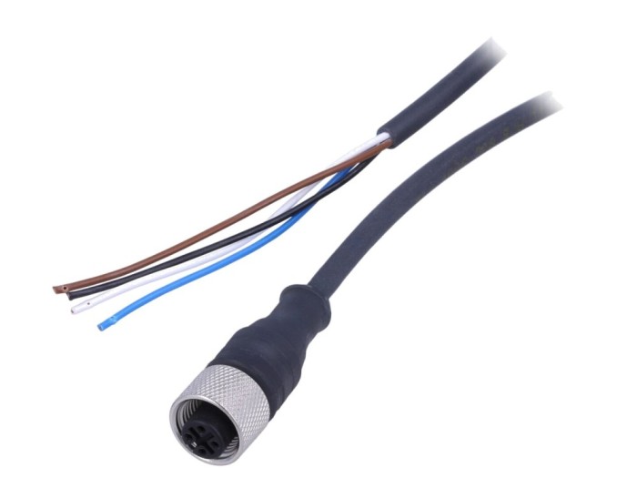Cablu de Conectare M12 IP67 2m
