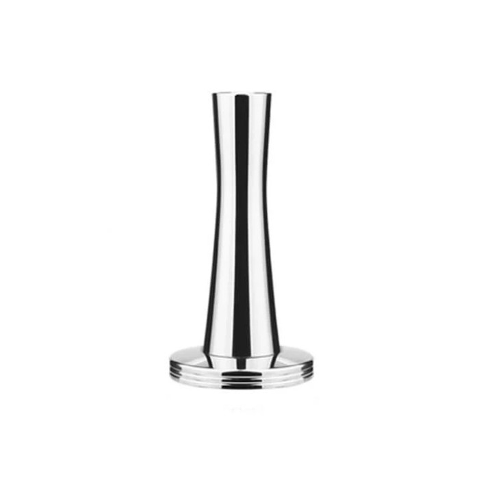 Tamper inox pentru capsule dolce gusto, presa cafea, baza 41 mm, imbracat in silicon, argintiu
