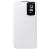 Husa tip carte Smart View Samsung EF-ZA556CWEGWW alba pentru Samsung Galaxy A55 5G
