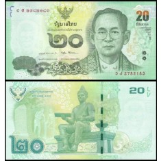 Thailanda 2013 - 20 baht, necirculata