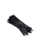 Coliere plastic fasete legatura UV rezistente negre 4.8x300mm PROLINE