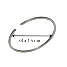 Segmenti 33 x 1.5 mm pentru drujba, motocoasa, Powerx