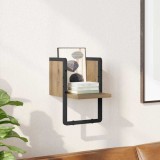 vidaXL Raft de perete Stejar artizanal 20 x 25 x 30 cm Lemn compozit 893635