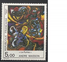 PC231 - Franta 1984 Pictura/ Masson, serie MNH, 1v
