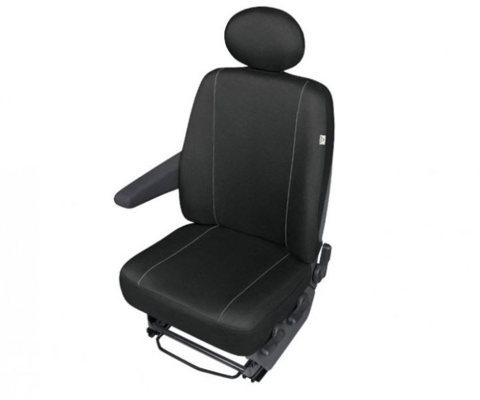 Husa scaun auto sofer Van Solid DV1 pentru Citroen Jumper, Fiat Ducato, Iveco Daily, Opel Movano, Vw LT, Crafter, Peugeot Boxer, Vw T4, T5 AutoDrive P