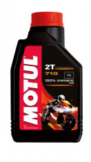 Ulei moto 2T MOTUL 710 1l TC JASO FD ester sintetic foto