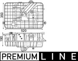 MAHLE CRT 234 000P Vas de expansiune, racire