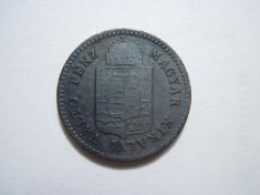 Austro-Ungaria (e498) - Franz Josef I, 1 Krajczar 1879, Kremnica (B) foto