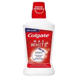 Apă de gură Colgate Max White Whiter Teeth, fără alcool, albire intensivă, mentă, 500 ml