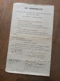 Cumpara ieftin ORAS CHILIA NOUA 1935 - ACT COMEMORATIV, CONSTRUCTIE DOUA PAVILIOANE PENTRU HALA DE ALIMENTE, IN PIATA CENTRALA
