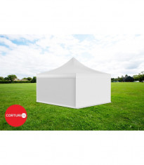 5x5 m Pavilion pliabil Professional Aluminiu 50 mm, fara ferestre foto