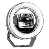 Proiector LED cu Angel Eye model AWL58, pozitie, semnalizare, faza lunga/scurta, pentru Off-Road, ATV, SSV, putere 45W, 8000lm, tensiune 9-36V, dimens, Amio
