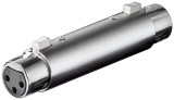 Adaptor XLR 3 pini M-M, kjackxlr13