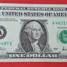1 Dolar - One Dollar - USA - America - 2001 - bancnota in stare foarte buna