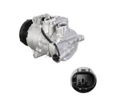 Compresor aer conditionat Mercedes Clasa C (W204) 2007-02.2011, motorizare 3.0 CDI, C320 CDI/C350 CDI/C350 CDI BlueEfficiency; diesel, rola curea 100