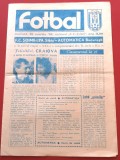 Program meci fotbal FC &quot;SOIMII&quot; IPA SIBIU - AUTOMATICA BUCURESTI (20.03.1983)