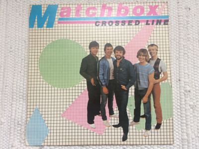 matchbox crossed line disc vinyl lp muzica rock rockabilly r&amp;#039;n&amp;#039;r jugodisk 1983 foto