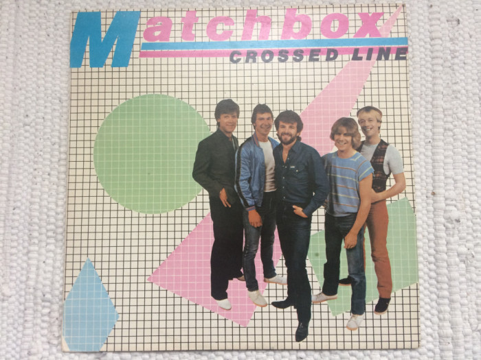 matchbox crossed line disc vinyl lp muzica rock rockabilly r&#039;n&#039;r jugodisk 1983