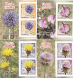 FLORILE SPINILOR ,2 SERII CU MANSETA ,2016, MNH ** ROMANIA., Flora, Nestampilat