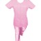 Costum Medical Pe Stil, Roz deschis cu fermoar, Model Ana - XS, 4XL