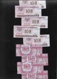 Coreea de Nord 10 chon 1995 (1988) Pyongyang Cultural Festival unc pret pe bucata