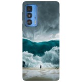 Husa compatibila cu Motorola Edge 20 model Exodus Gods and Kings, Silicon, TPU, Viceversa, Transparent, Carcasa