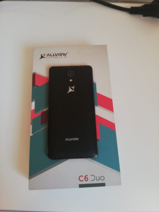 Telefon Allview C6 duo impecabil in cutie