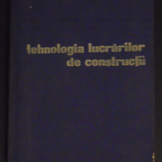 Tehnologia lucrarilor de constructii-N.Negru,N.Bogdan