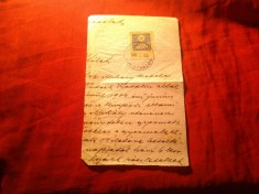 Timbru Fiscal Ungaria 30f 1903 pe fragment scrisoare circulat 1906