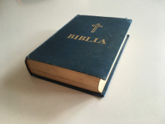 BIBLIA SFANTA SCRIPTURA 1982/PF IUSTIN-SUPRAVEGHEREA TIPARIRII BARTOLOMEU ANANIA foto